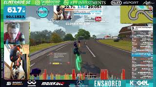 A Zwift racing witch SCHURY 23races ZA 2023 TBD  Zwift Fondo Series [upl. by Otanutrof]