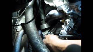 BMW THERMOSTAT REPLACE [upl. by Wenoa]