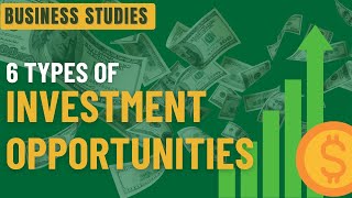 Investment 💰 Opportunities amp Risk Factors  Business Studies [upl. by Adlemy324]