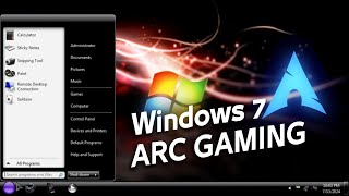 أفضل نسخة ويندوز 7 للألعاب   Windows 7 ARC Gamer Edition x86 [upl. by Wasson]