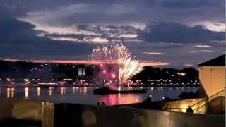 Derry  Londonderry Clipper Festival Closing Fireworks  Summer 2012 [upl. by Trinia415]