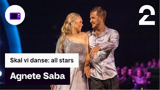 Agnete Saba  Skal vi danse all stars  TV 2 [upl. by Tallia]