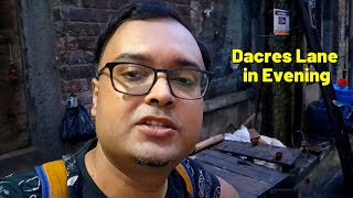 Street Walk at Dacres Lane in Evening  James hickey Sarani Kolkata  KC Das Shop Bentinck Street [upl. by Eiclek]