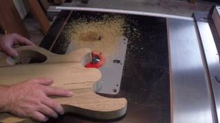 Making a Custom Electric Guitar  Part 1  Building the Body [upl. by Attej]