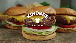 Kinders Butchers Burger Blend Seasoning The Signature Burger [upl. by Marlene715]