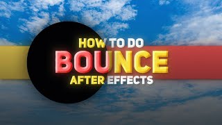 ZIX TUTORIAL  After Effects Bounce [upl. by Delia170]