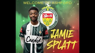 Welcome to Ashford United Jamie Splatt [upl. by Larianna582]