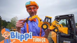 İş Makinelerini Keşfet  İnşaat Araçları  Blippi Türkçe  Çocuklar için Eğitici Videolar [upl. by Gent]