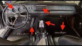 1968 Dodge Charger Interior Additions  Episode 4 [upl. by Adnale]