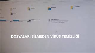 SD hafıza Kart VİRÜSden nasıl TEMİZLENİR Dosyalara zarar vermeden [upl. by Spark]