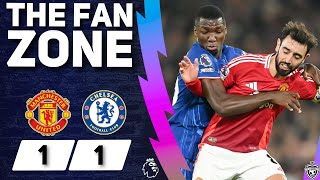 CAICEDO WONDER RESCUES POINT Man United 11 Chelsea Highlights [upl. by Nagem]