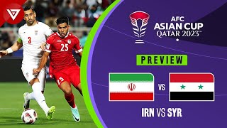 🔴 IR IRAN vs SYRIA  AFC Asian Cup 2023 Round of 16 Preview✅️ Highlights❎️ [upl. by Aimil481]