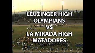 FOOTBALL GAME OF THE WEEK  Leuzinger vs La Mirada  September 15 2000 [upl. by Yart]