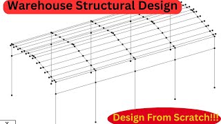 Warehouse Structural Design 01 [upl. by Burman]