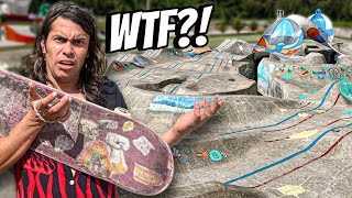 The Weirdest Skatepark In The World Is In Mexico [upl. by Sorac]