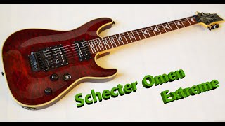 Guitar test  Schecter Omen Extreme  Tubeman 2 preamp [upl. by Ilse]