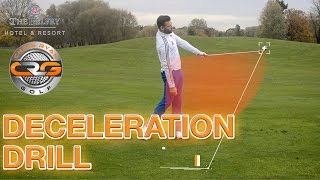 GOLF  DECELERATION DRILL [upl. by Danice]