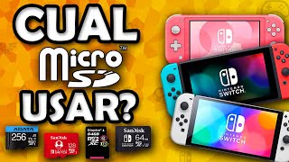 Que Micro SD comprar para Nintendo Switch [upl. by Etteiram]