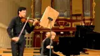 Arata Yumi plays at 14th International Henryk Wieniawski Violin Competition 2011 Stage 2 [upl. by Punak]