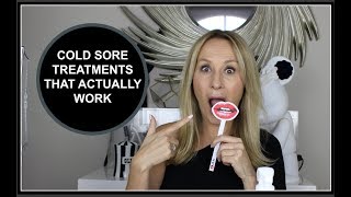 COLD SORE TREATMENTS THAT WORK  NADINE BAGGOTT [upl. by Franky318]