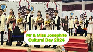 Mr amp Miss Josephite  Cultural Day 2024 [upl. by Ykcin]