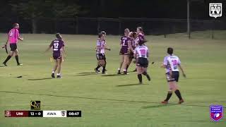 2018 NHRL  Ladies League Tag  Round 1 Highlights  University v Awabakal United [upl. by Tyrrell]