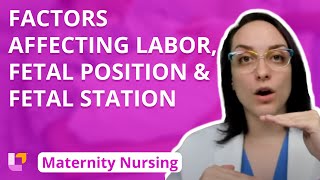 Factors Affecting Labor Fetal Position Fetal Station  Maternity Nursing  LevelUpRN [upl. by Vaenfila]