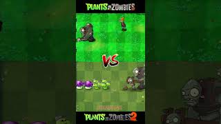 Pvz Vs Pvz 2  Fume Shrooms Threepeater Plant Team vs Team Gargantuar Zombies shorts [upl. by Anihpesoj]