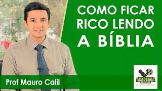 COMO FICAR RICO LENDO A BÍBLIA  ISSO VAI SURPREENDER VOCÊ [upl. by Howell]