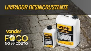 Limpador Desincrustante VONDER [upl. by Novikoff]