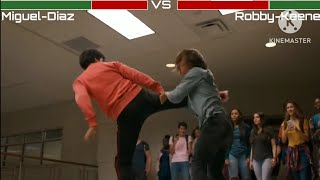 Miguel vs Robby With Healthbars remake [upl. by Ynavoj]