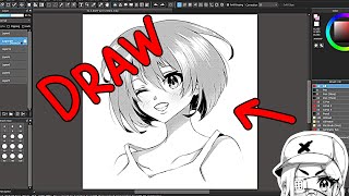 Drawing Time Lapse  Practice 13  Medibang Paint Pro PC [upl. by Ahtelrac317]