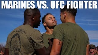 Marines vs UFC Fighter [upl. by Chelsey720]