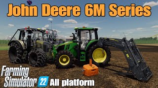 John Deere 6M Series FS22 mod for all platforms [upl. by Comstock]