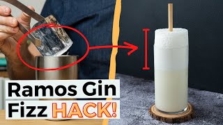 Ramos Gin Fizz  how to make it PERFECT everytime [upl. by Letti]