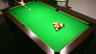 3ème cassé fermébillard 8 pool anglais blackball sinuquinha bilhar [upl. by Aztiley]