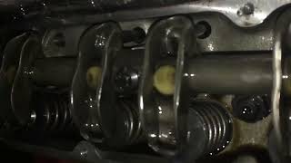 Buick 455  valve train noise slow motion [upl. by Eeram]