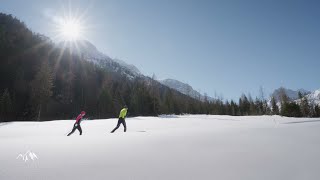 Der Achensee im Winter Langlaufen am Achensee [upl. by Ennybor]