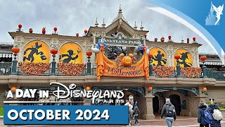 📆 A Day in Disneyland Paris  OCTOBER 2024 [upl. by Aiel]