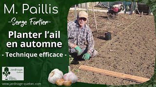 PLANTER LAIL EN AUTOMNE  AVEC SERGE FORTIER [upl. by Bosch]