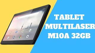 Tablet MULTILASER M10A Tela Grande Nb 331 2Gb32Gb Dual Chip 101 2022 [upl. by Elson]