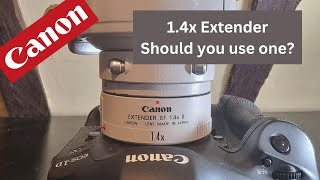 Canon 14x Extender  Should You Use One 300500mm [upl. by Judenberg440]