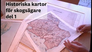 Historiska kartor för skogsägare del 1 [upl. by Drofdeb]