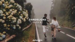 ruth b  dandelions tiktok version I’m in a field of dandelions  lyrics in the description [upl. by Dunton994]