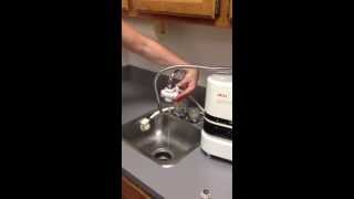 Installing the Ionizer Plus Water Electrolyzer [upl. by Marquis141]