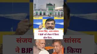 संजय सिंह आप सांसद ने BJP को लेकर ये किया बोल दिया news reels todaynews sambhaljamamasjid [upl. by Knapp]