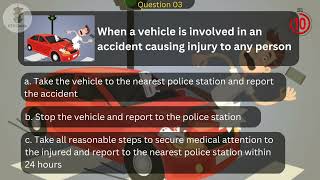 RTO Driving Test Questions and Answers  LLR test question and answers rto driving learning llr [upl. by Sinnek88]