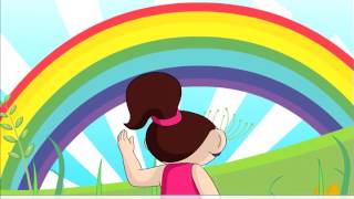 Rainbow Colors Song In English  Nursery Rhyme For Kids  Children Song [upl. by Fulviah]