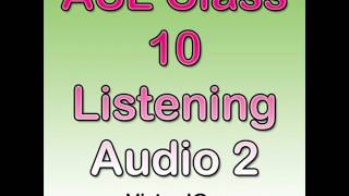 CBSE Assessment of Speaking and Listening ASL 2017 for Class 10 Listening Test Audio Script 2 [upl. by Acirretahs]