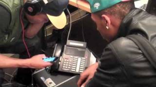 New Boyz call a fan from the Tweet 2 Win Contest [upl. by Kilar]